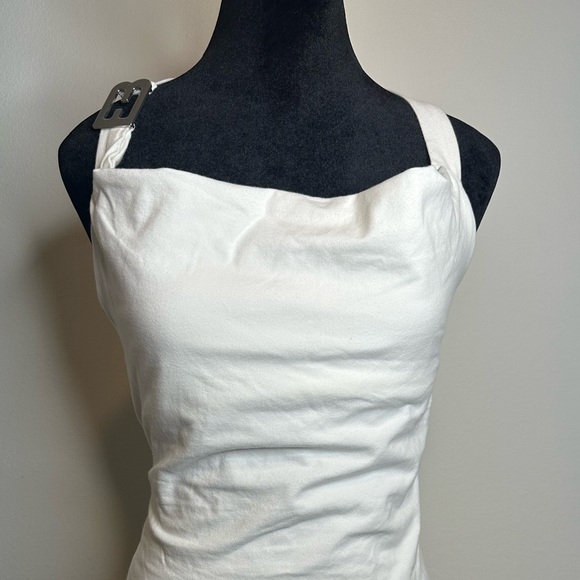 EB Denim Cowl Buckle Dress - Picture 4 of 4